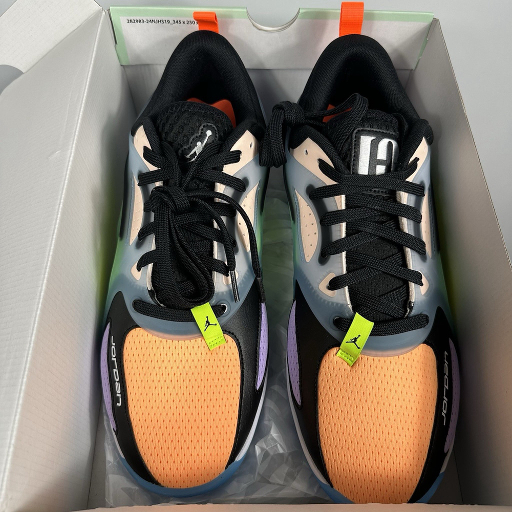Air Jordan Heir Basketball Sneakers Size Men’s 12/Women’s 13.5 Multi Color - Picture 5 of 9